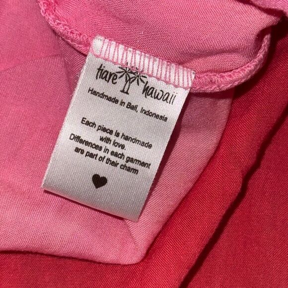 Tiare Hawaii Hollie Mini Dress Smocked Bodice Ruffle Sleeves on/off Shoulder O/S - Picture 7 of 8